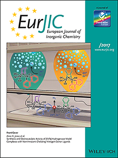 Cover of the European Journal of Inorganic Chemistry